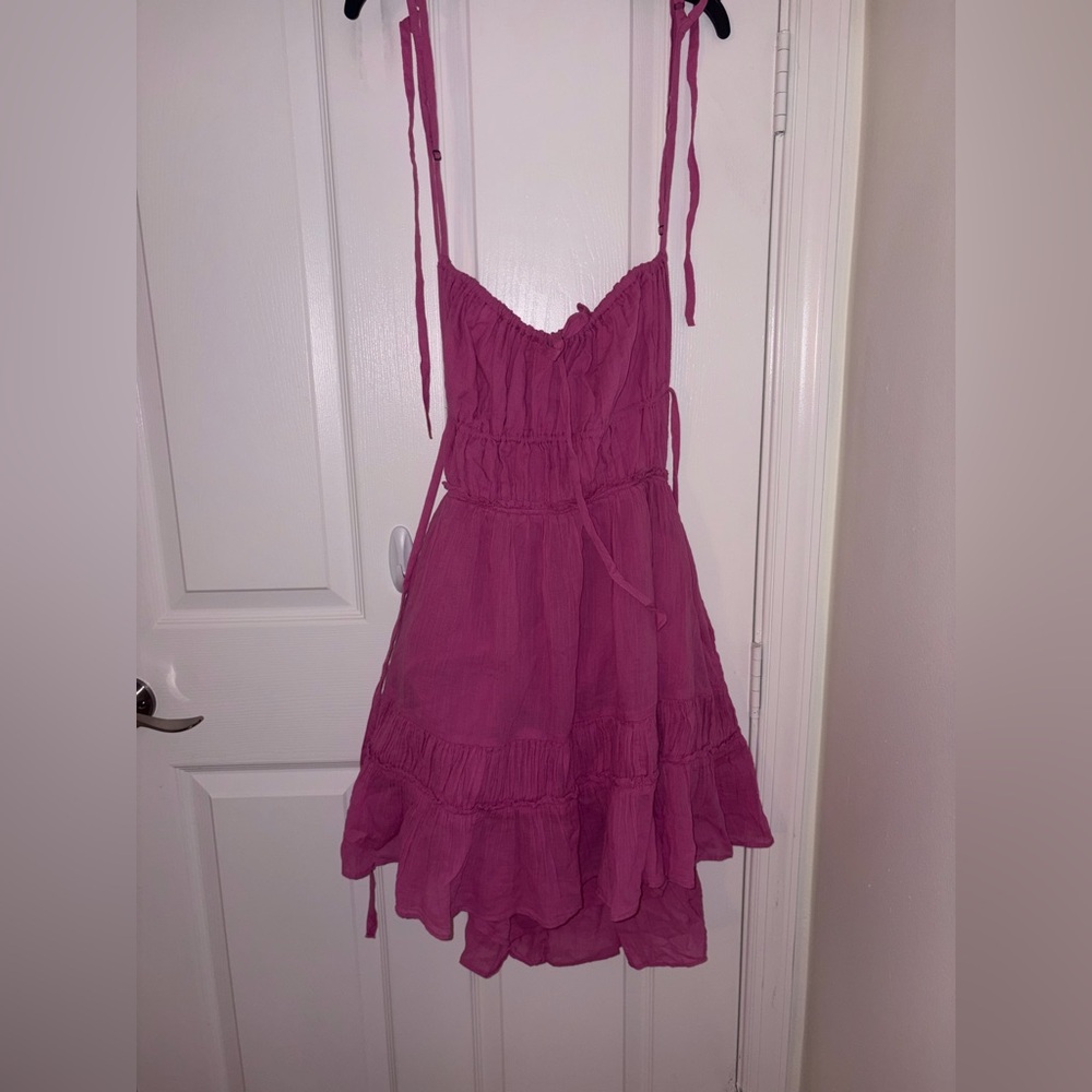Free people taking sides mini dress